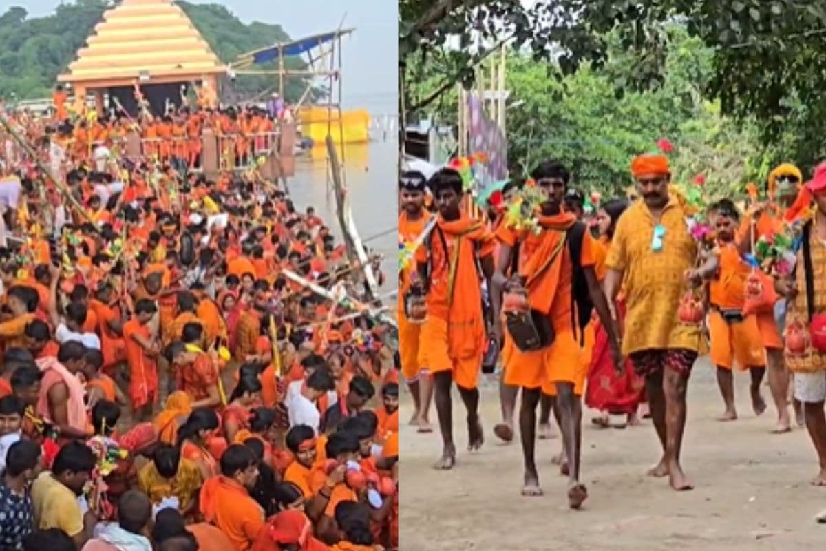 Video: सुल्तानगंज में श्रद्धालुओं की हर रोज जुट रही अपार भीड़, कांवरिया पथ पर कुछ ऐसा दिखा नजारा…