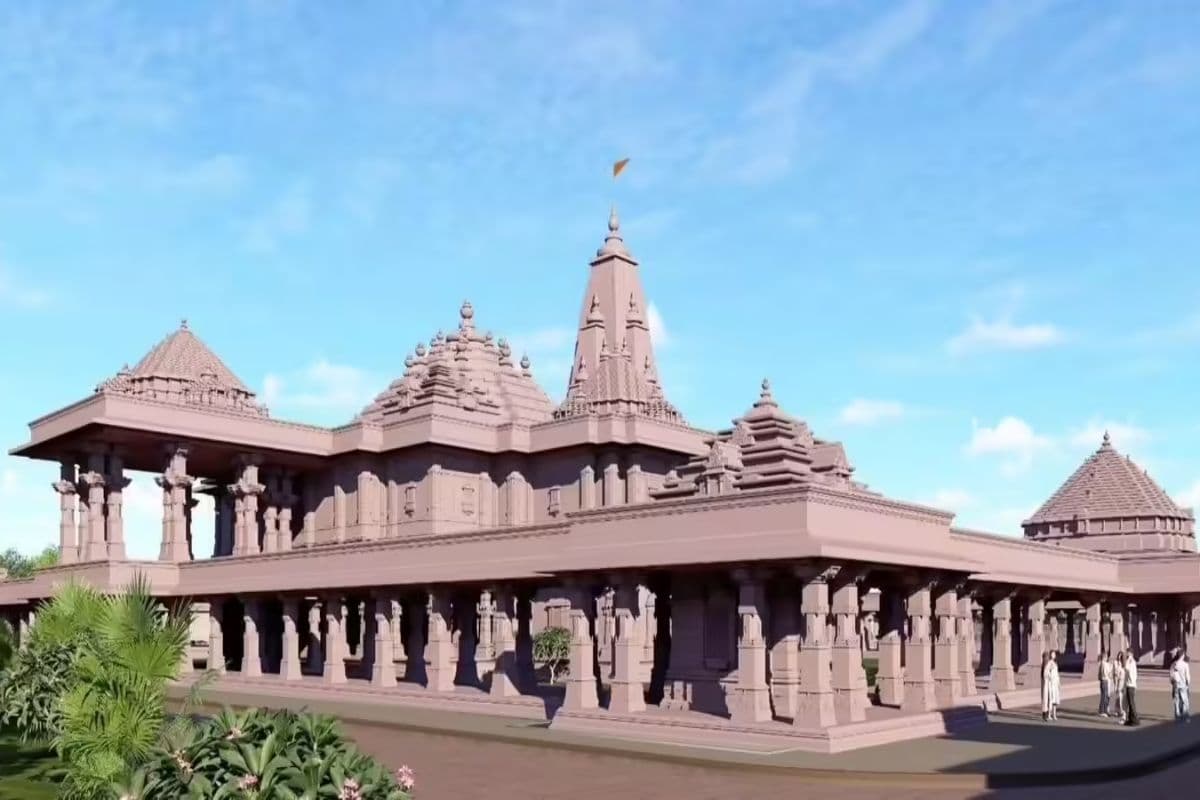 foundation stone of Mata Janki Mandir laid with water of 11 holy rivers