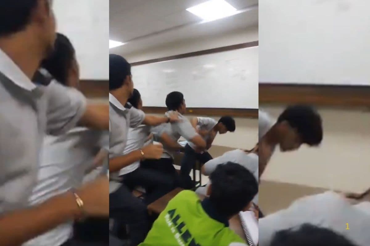 Viral Video: कोचिंग क्लास में दे दनादन, दो छात्रों में हुई भयंकर मारपीट, वायरल हो रहा वीडियो