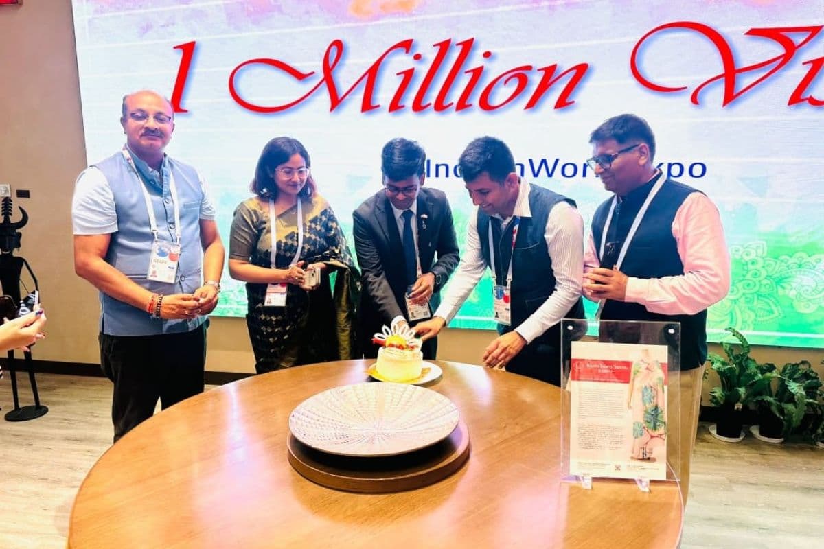 पटना: ओसाका वर्ल्ड एक्सपो 2025 में भारत पवेलियन केंद्र में महाबोधि वृक्ष, आगंतुकों की संख्या दस लाख से अधिक