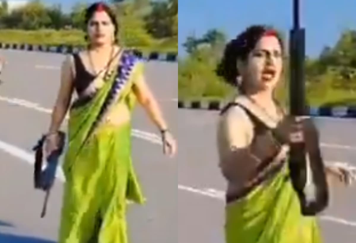 महिला का तमंचे पर डिस्को! सोशल मीडिया पर क्यों वायरल हुआ वीडियो