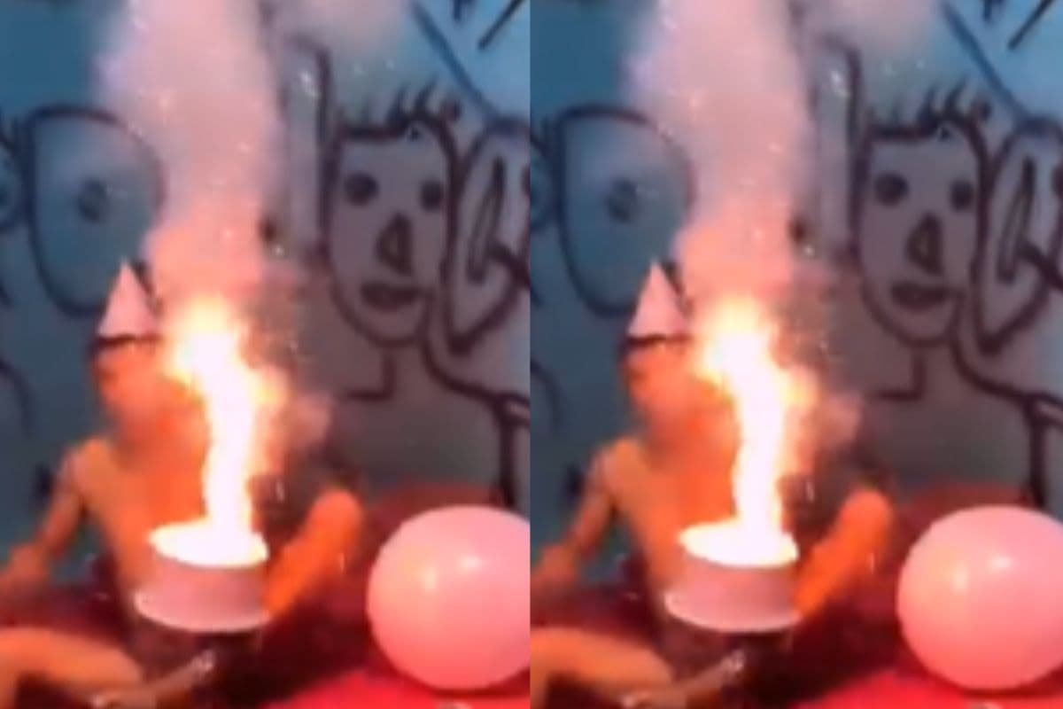 Viral video: जन्मदिन का केक कट रहा था लड़का हो गया विस्फोट, वीडियो देखकर कांप जाएगी रूह