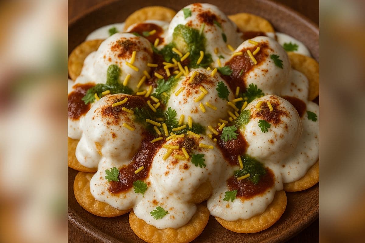 dahi bhalla papdi chaat recipe