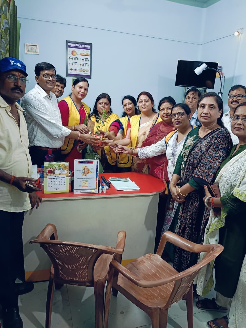 लायंस क्लब ने डॉक्टर्स डे पर चिकित्सकों को किया सम्मानित