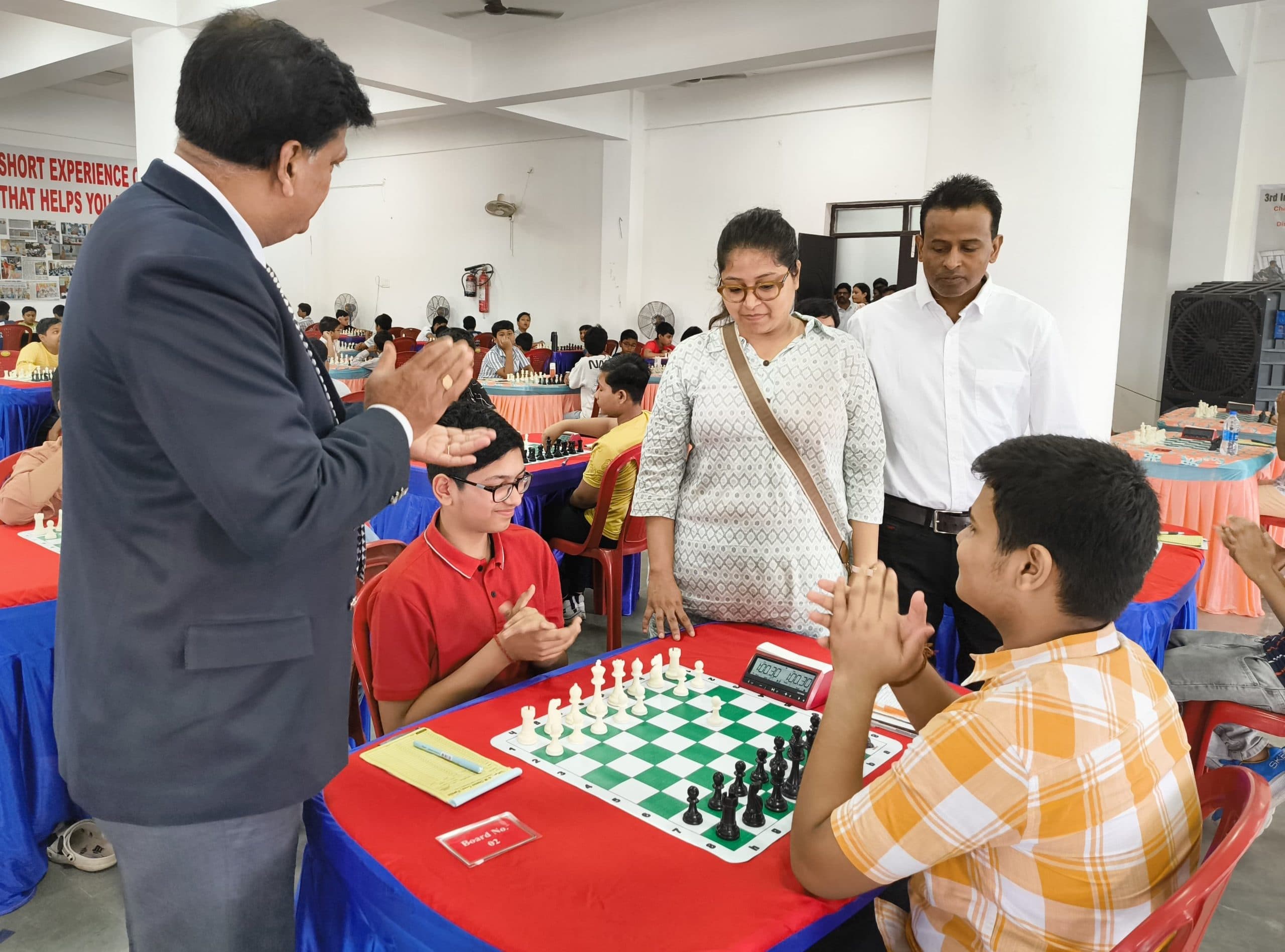 शतरंज: अंडर 13 बालक-बालिका चेस में आर्यन, मोहित व अर्पिता शीर्ष पर