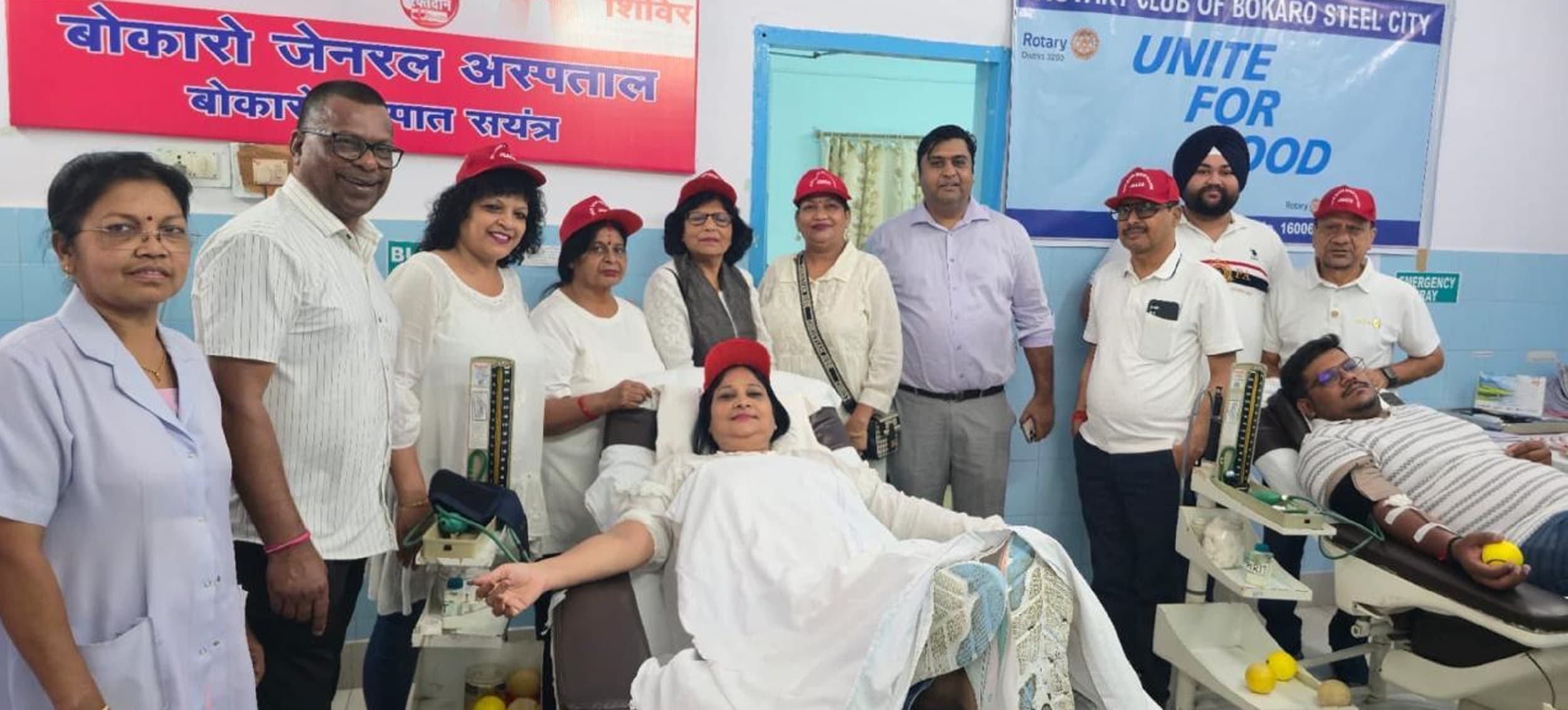 Bokaro News : रक्तदान के साथ रोटरी क्लब बोकारो ने की नये सत्र की शुरुआत