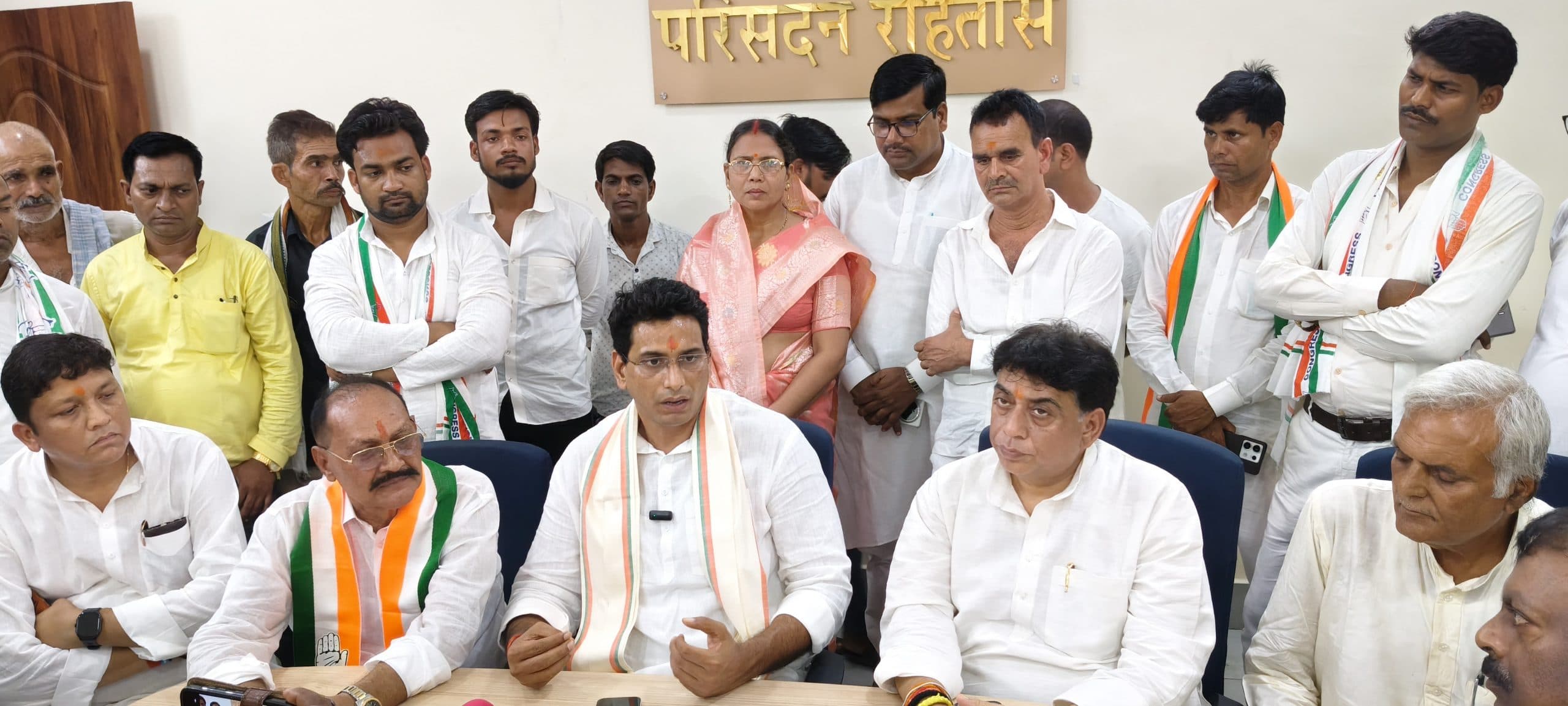 मतदाता सूची में पुरनिक्षीण कराना एनडीए की साजिश है:कांग्रेस