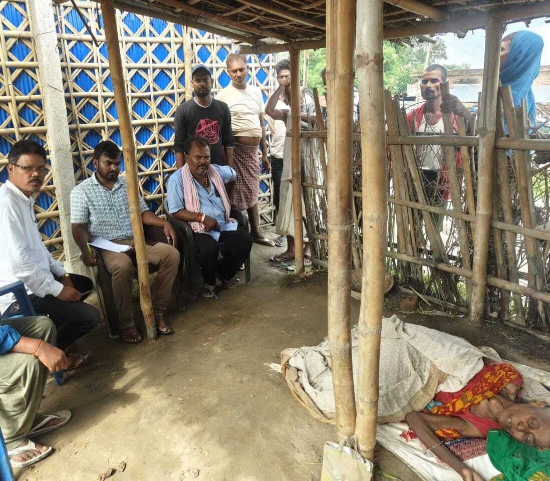 तीरासी टोला में वृद्धा की सर्प दंश से मौत