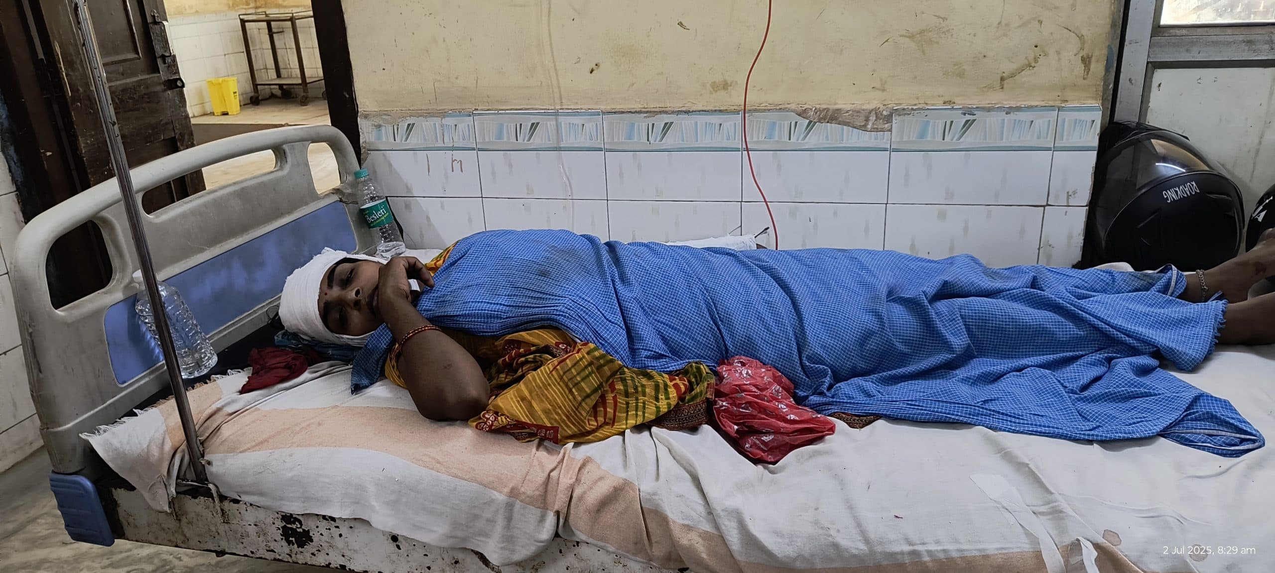 मांझा में नाले का पानी बहाने को लेकर मारपीट, सात लोग घायल