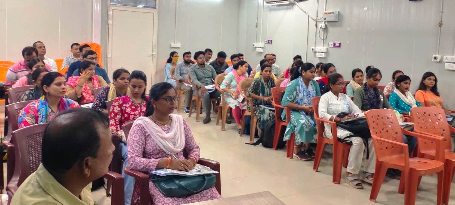 टीबी मुक्त भारत अभियान को लेकर दिया गया प्रशिक्षण