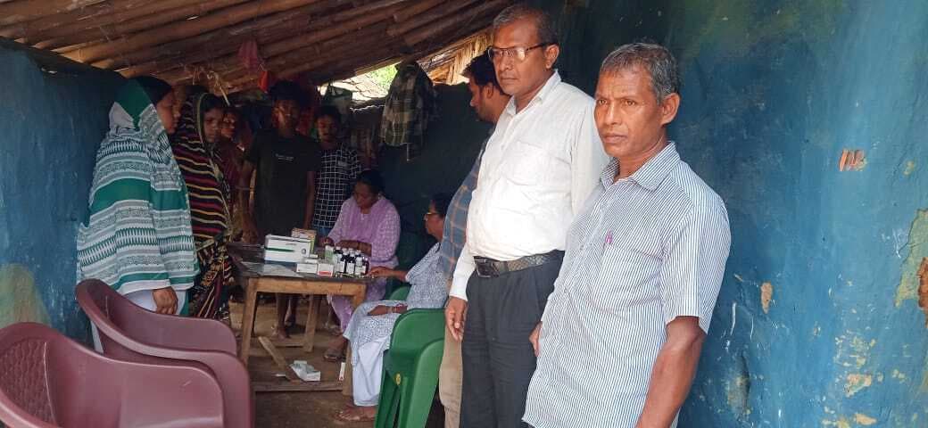 बरहरवा के कालु गांव में डायरिया से दर्जनों आक्रांत, विभाग ने लगाया शिविर