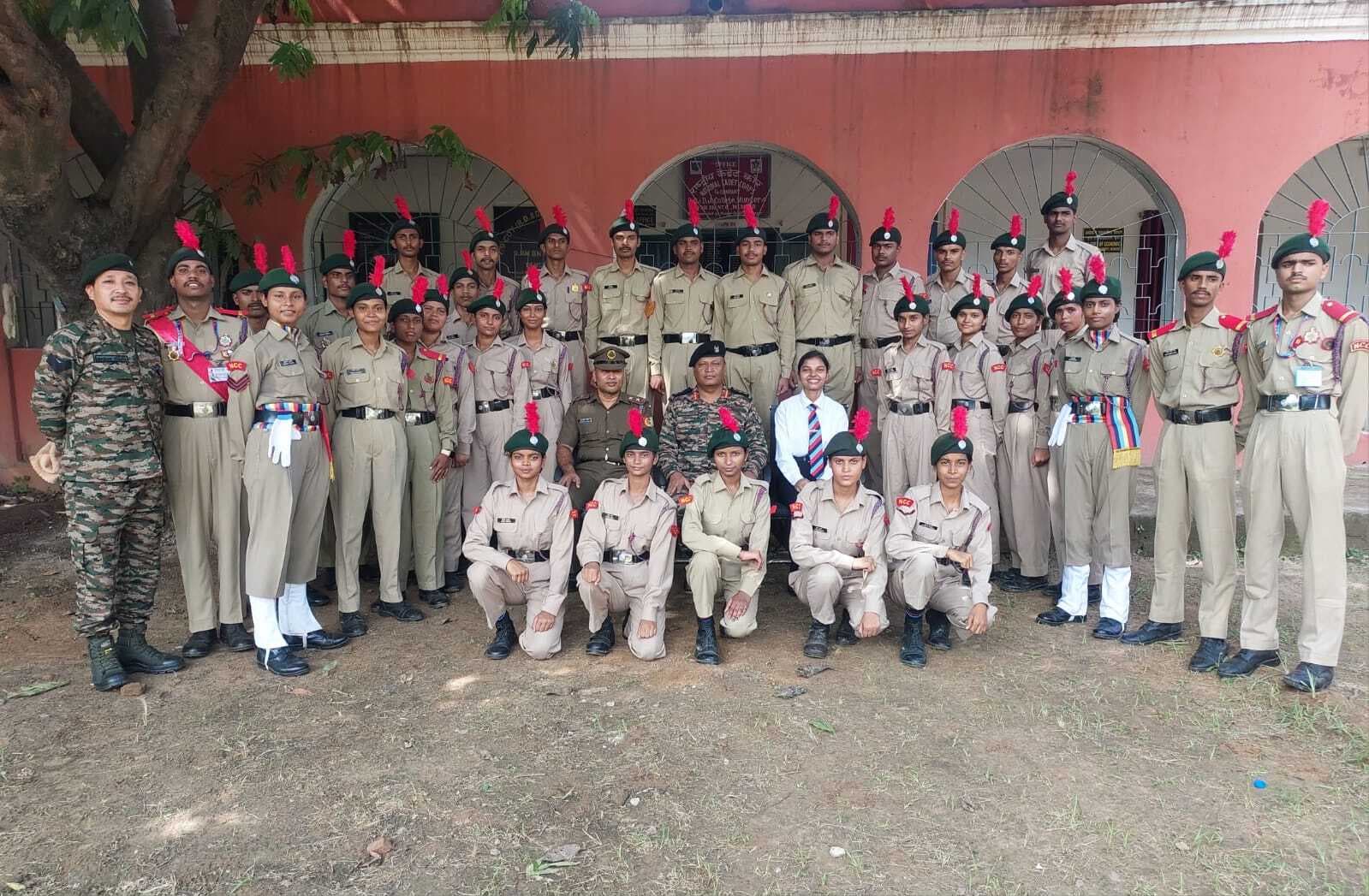 डीजे कॉलेज एनसीसी यूनिट का हुआ वार्षिक लेखा निरीक्षण