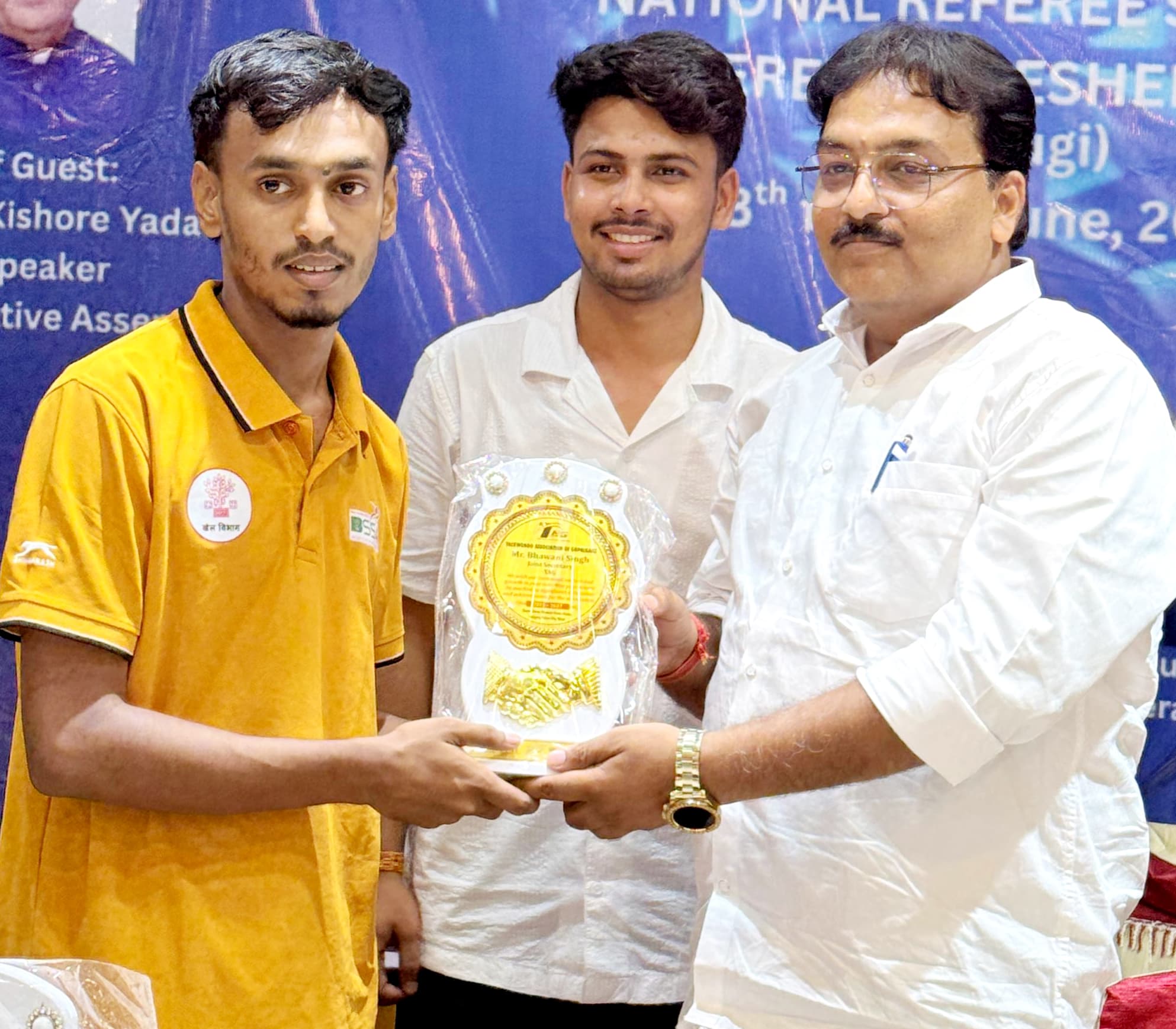 भवानी सिंह बनाये गये गोपालगंज ताइक्वांडो संघ के संयुक्त सचिव