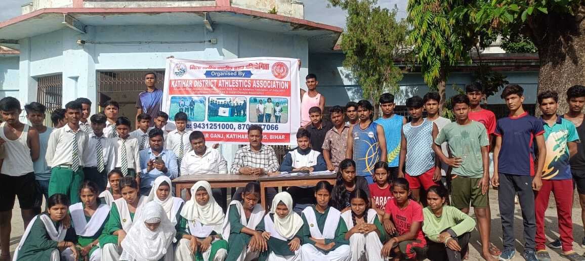 राज्य स्तरीय चैंपियनशिप के लिए एथलेटिक खिलाड़ियों का किया गया चयन