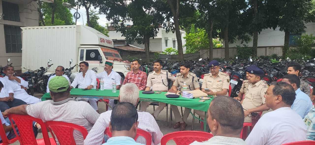 मुहर्रम को लेकर शांति समिति की बैठक में लिये गये कई निर्णय