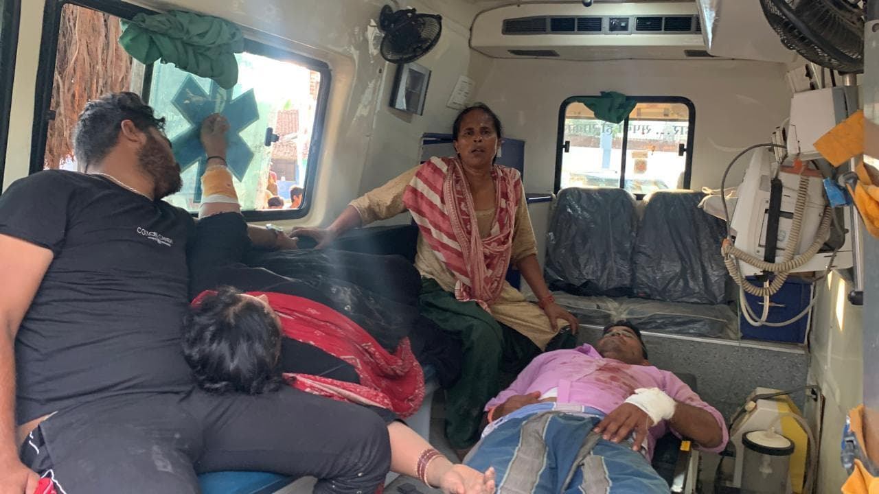 जमीन विवाद में मारपीट के दौरान नौ जख्मी, पांच रेफर