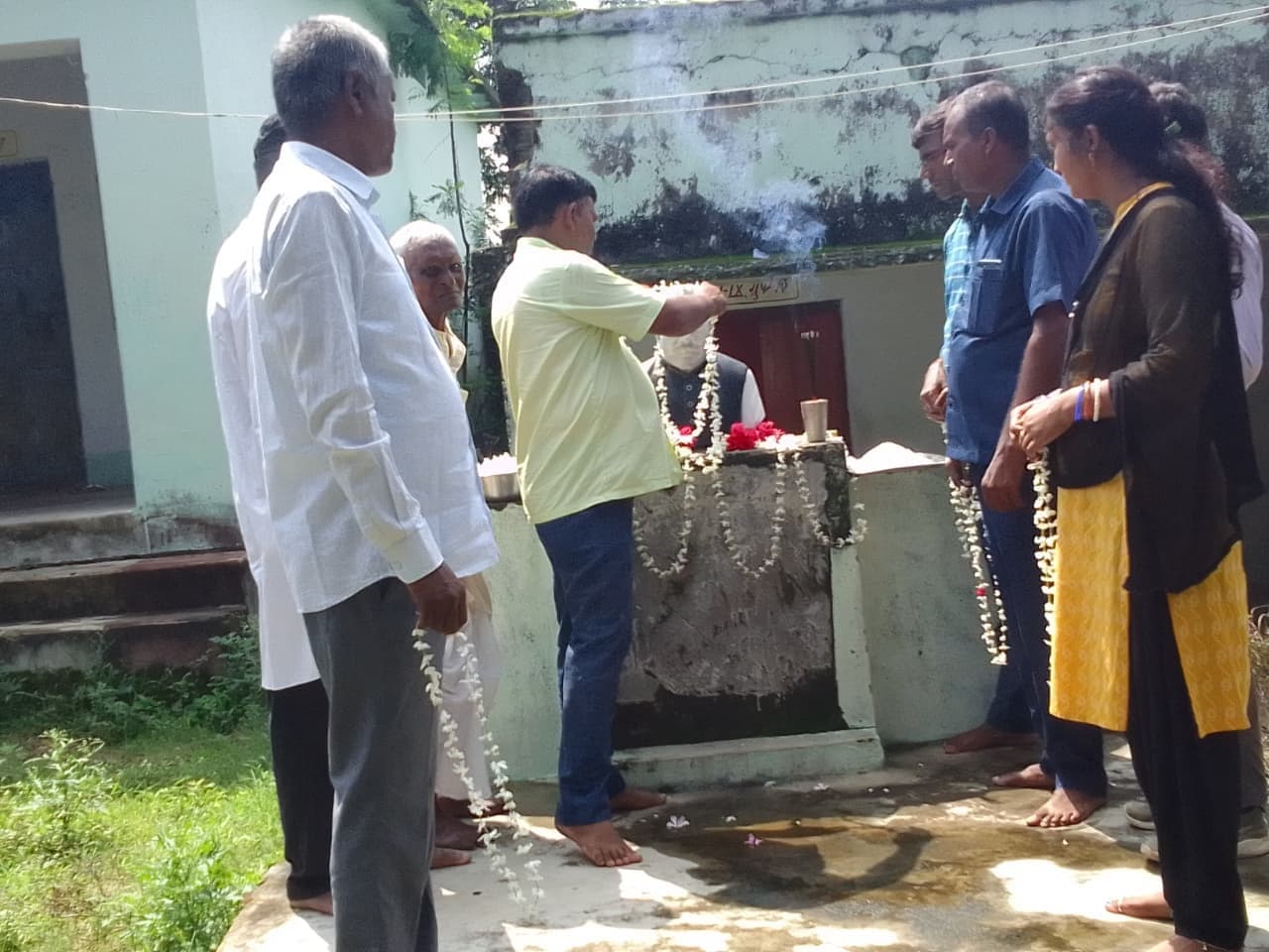 पूर्व विधायक जगलाल महतो की मनायी गयी जयंती