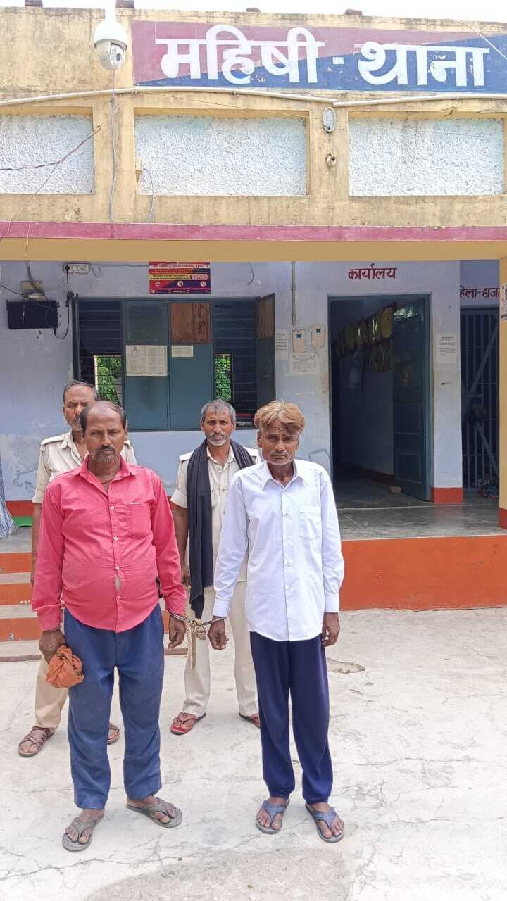 दो वारंटियों को भेजा जेल