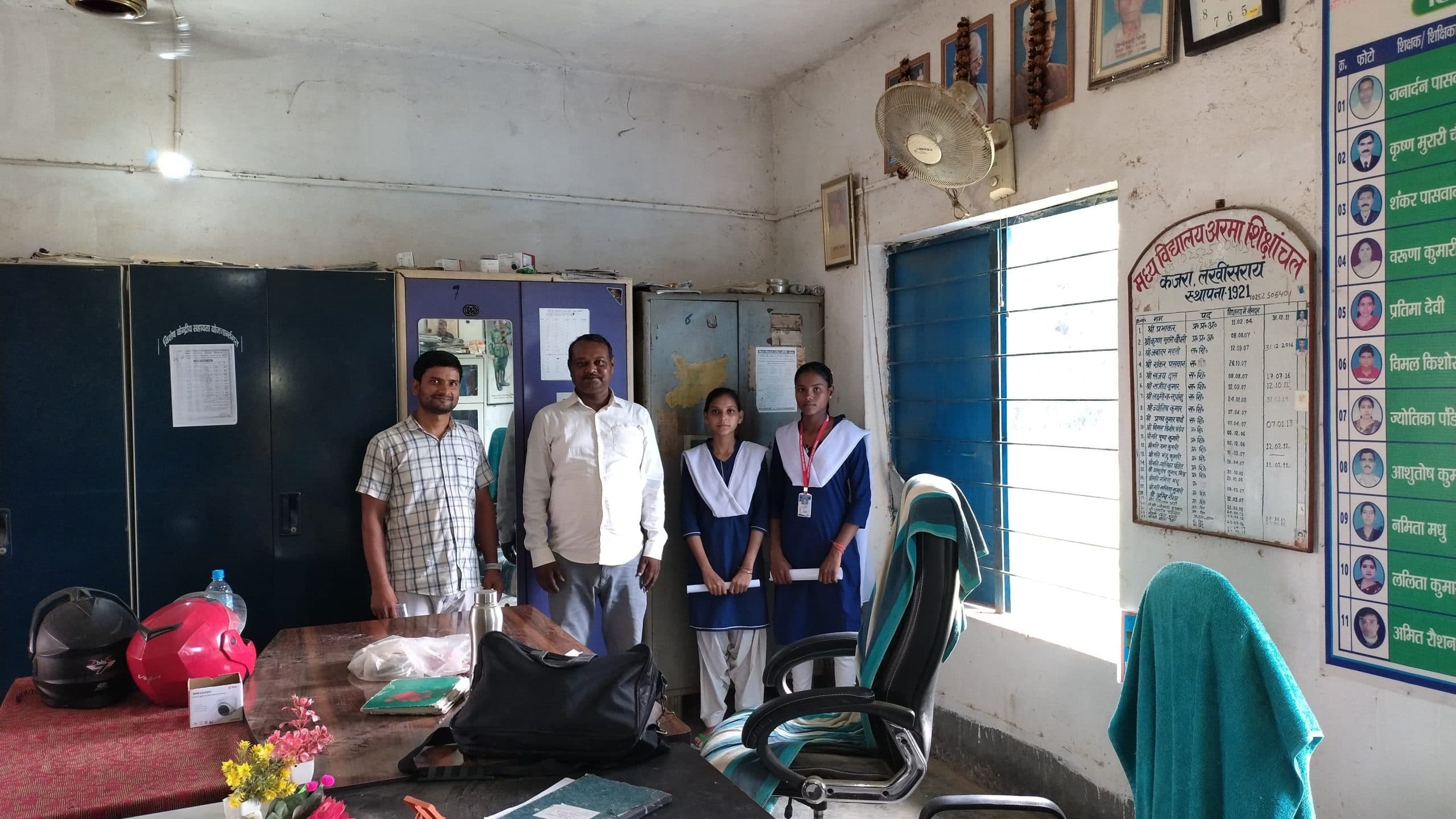 राष्ट्रीय मेधा छात्रवृति परीक्षा में सपना व अनामिका को मिली सफलता