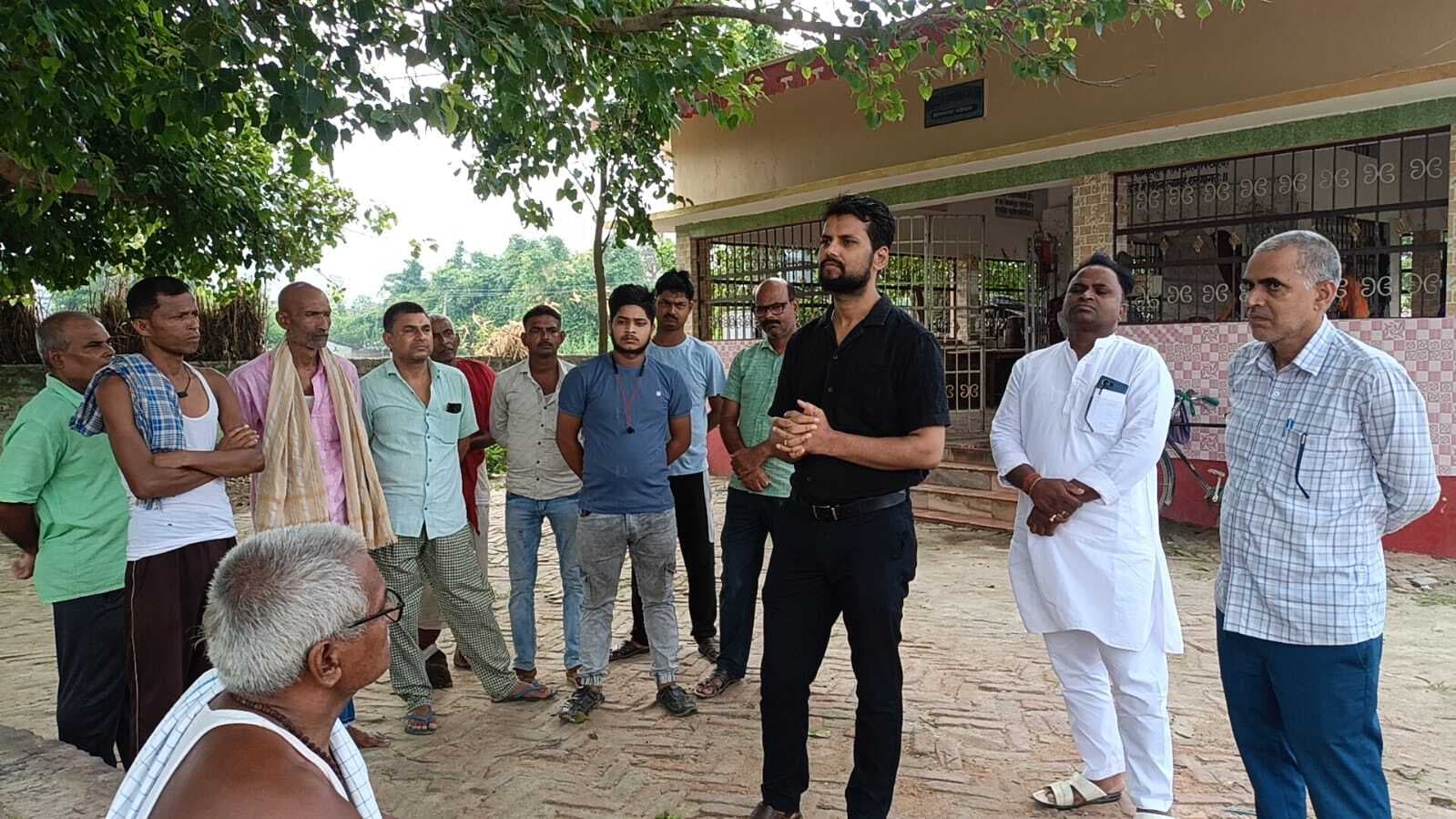 Samastipur News:बीडीओ ने किया उदयनाचार्य स्थल का निरीक्षण