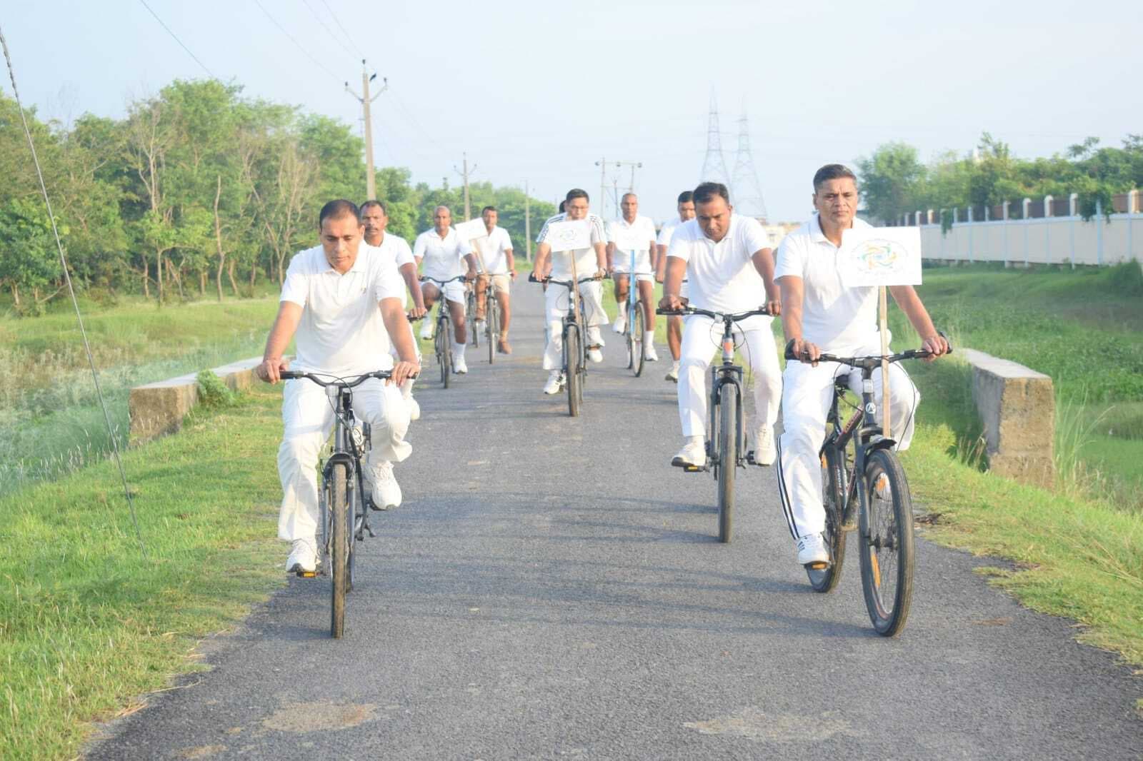 एसएसबी जवानों ने निकाली गई जागरूकता रैली, एकता और समरसता का दिया संदेश
