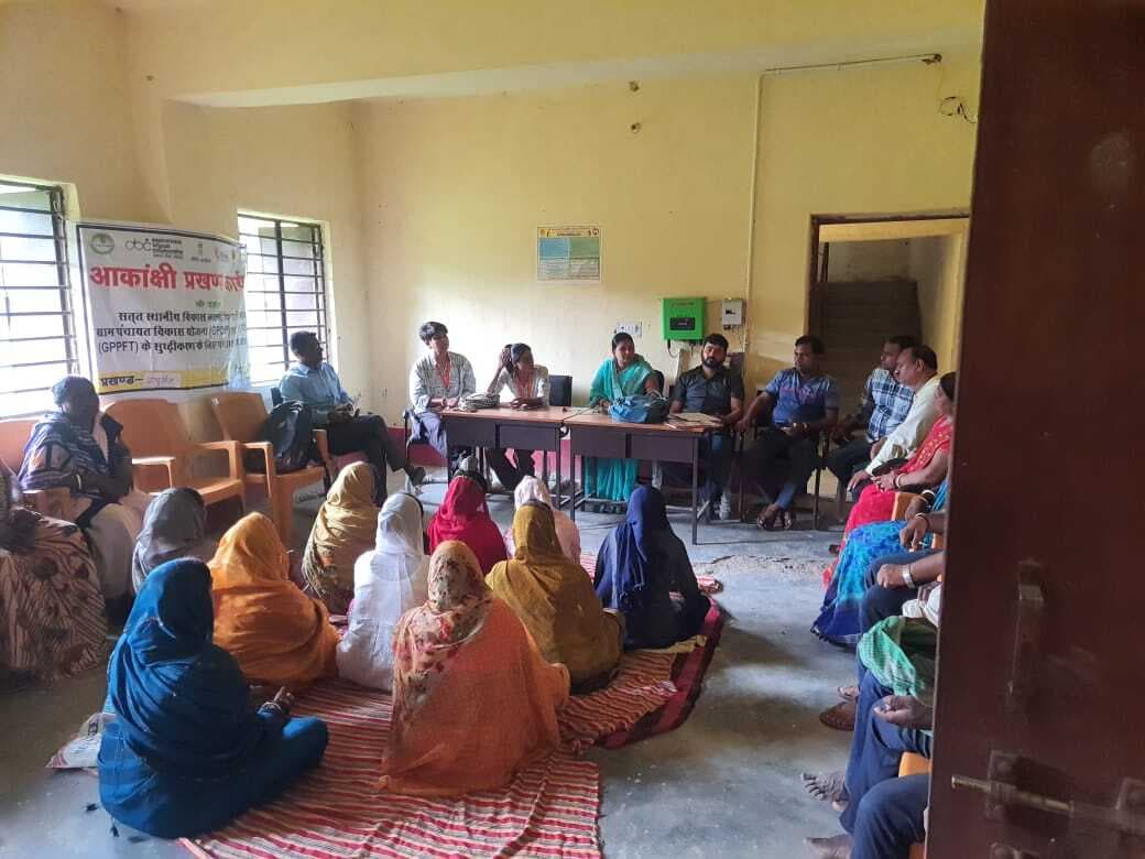 छह पंचायतों में जीपीपीएफटी की हुई मासिक बैठक