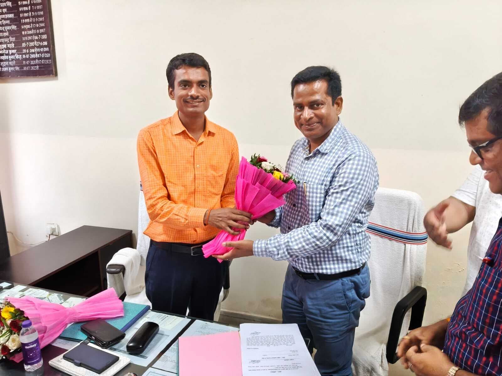 संजीव कुमार ने नये डीएओ के रूप में ग्रहण किया पदभार