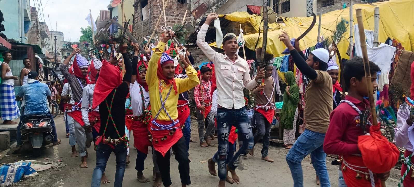 मुहर्रम की 10वीं तारीख को एलसी रोड में होगा अखाड़ा जुलूस का मिलन