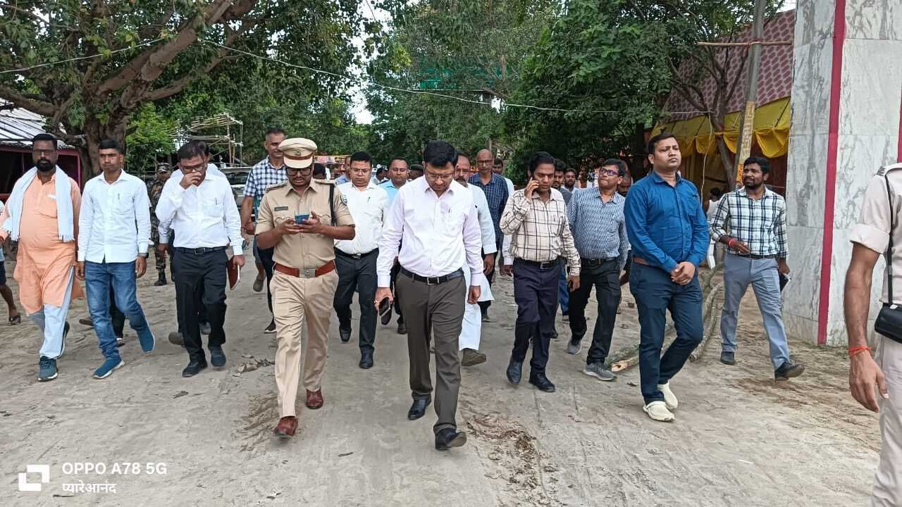 श्रावणी मेला : डीएम व एसपी ने कांवरिया पथ में तैयारियों का लिया जायजा