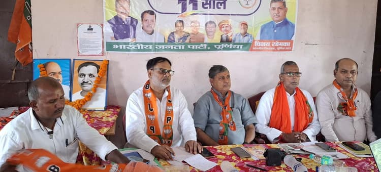 भाजपा मंडल की बैठक में दिया गया बूथ सशक्तिकरण पर जोर