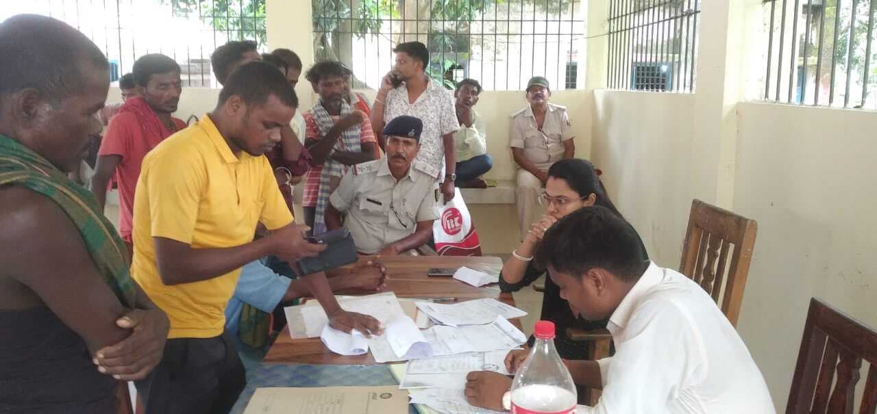 जनता दरबार में सात मामले का हुआ निष्पादन