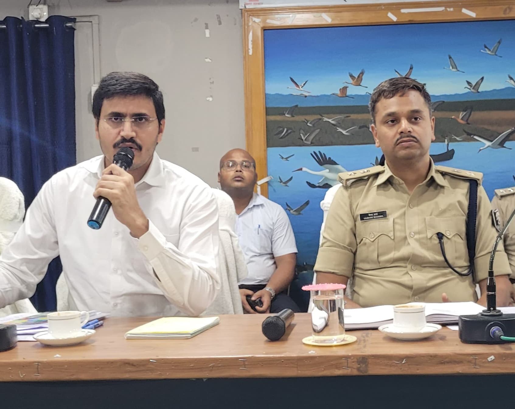 मुहर्रम: सुरक्षा को लेकर चप्पे चप्पे में दंडाधिकारी के साथ पुलिस बल तैनात, वाच टावर से भी होगी निगरानी