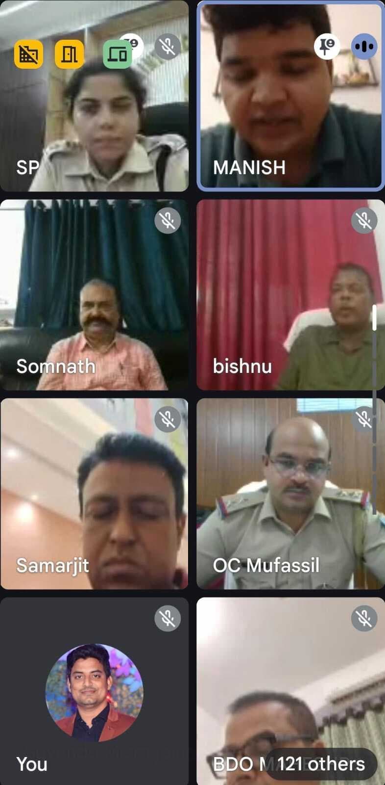 मुहर्रम पर विधि व्यवस्था को लेकर समन्वय के साथ कार्य करने का दिया निर्देश