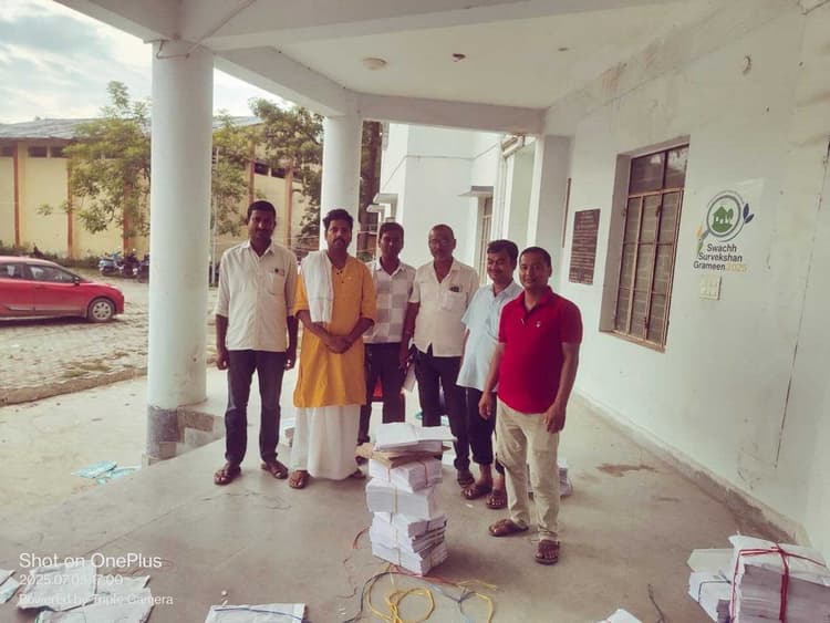 मतदाता सूची पुनरीक्षण के लिए गणना प्रपत्र हुआ प्राप्त