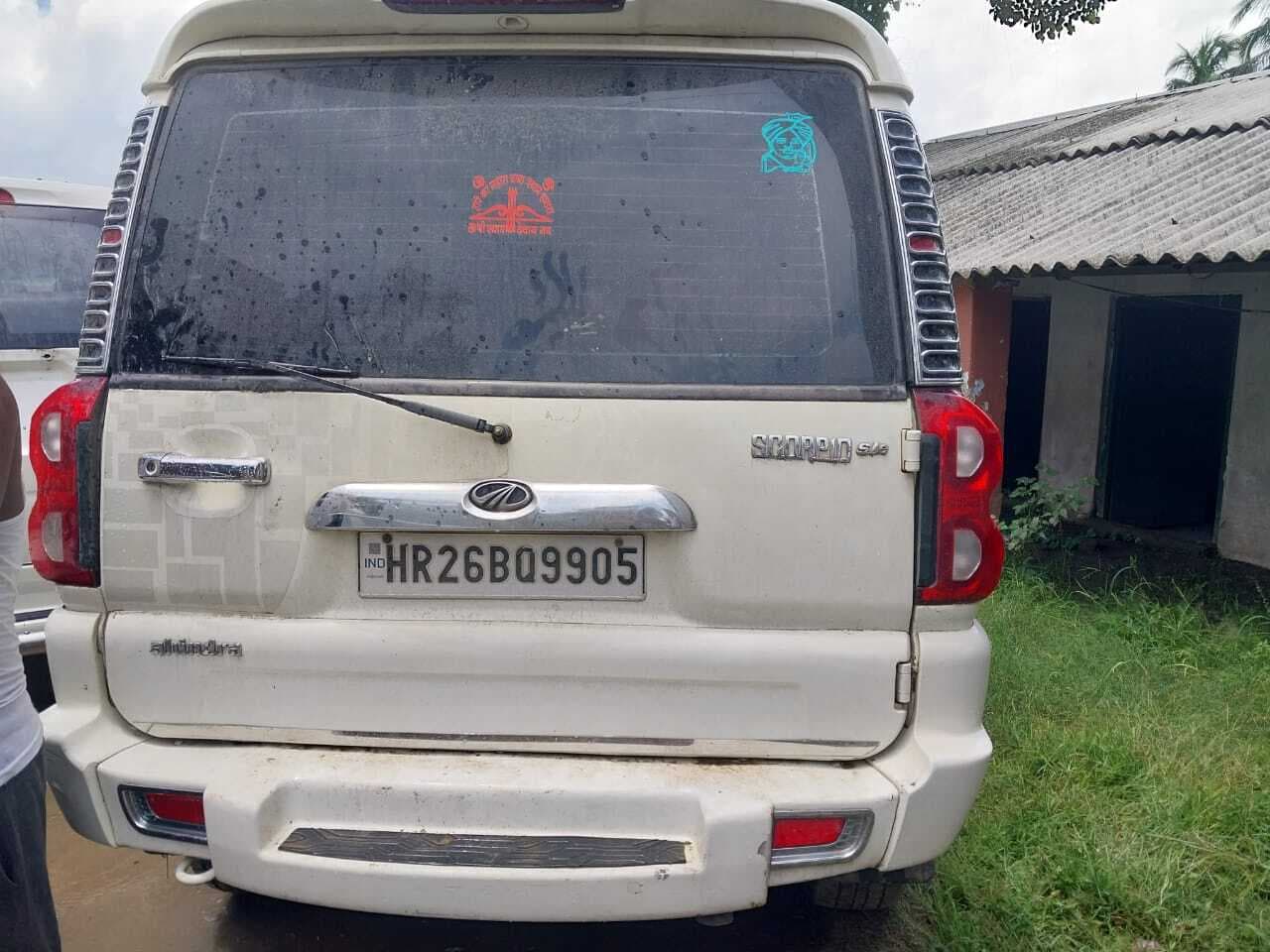 3450 बोतल नेपाली शराब बरामद, स्कॉर्पियो जब्त