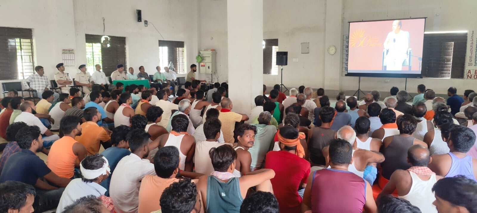 मंडल कारा में शांति संदेश कार्यक्रम का आयोजन