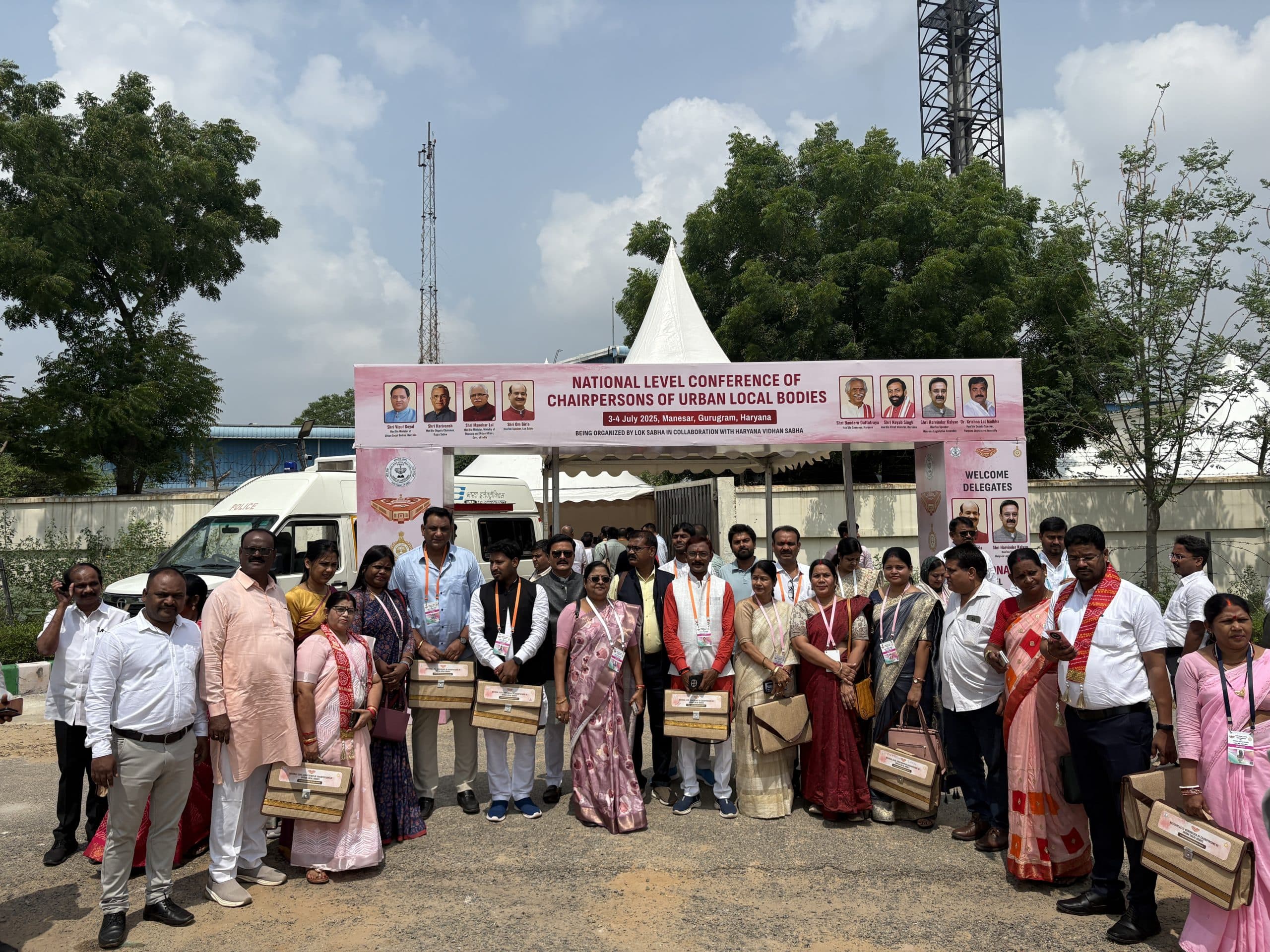 राष्ट्रीय सम्मेलन में नप की मुख्य पार्षद ने लिया भाग