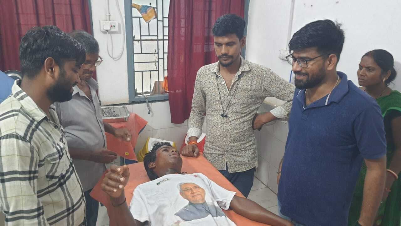 साइकिल रेस के दौरान टाटा मैजिक के धक्का से छात्र घायल