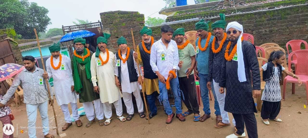 ओंडरा में निकला मुहर्रम जुलूस