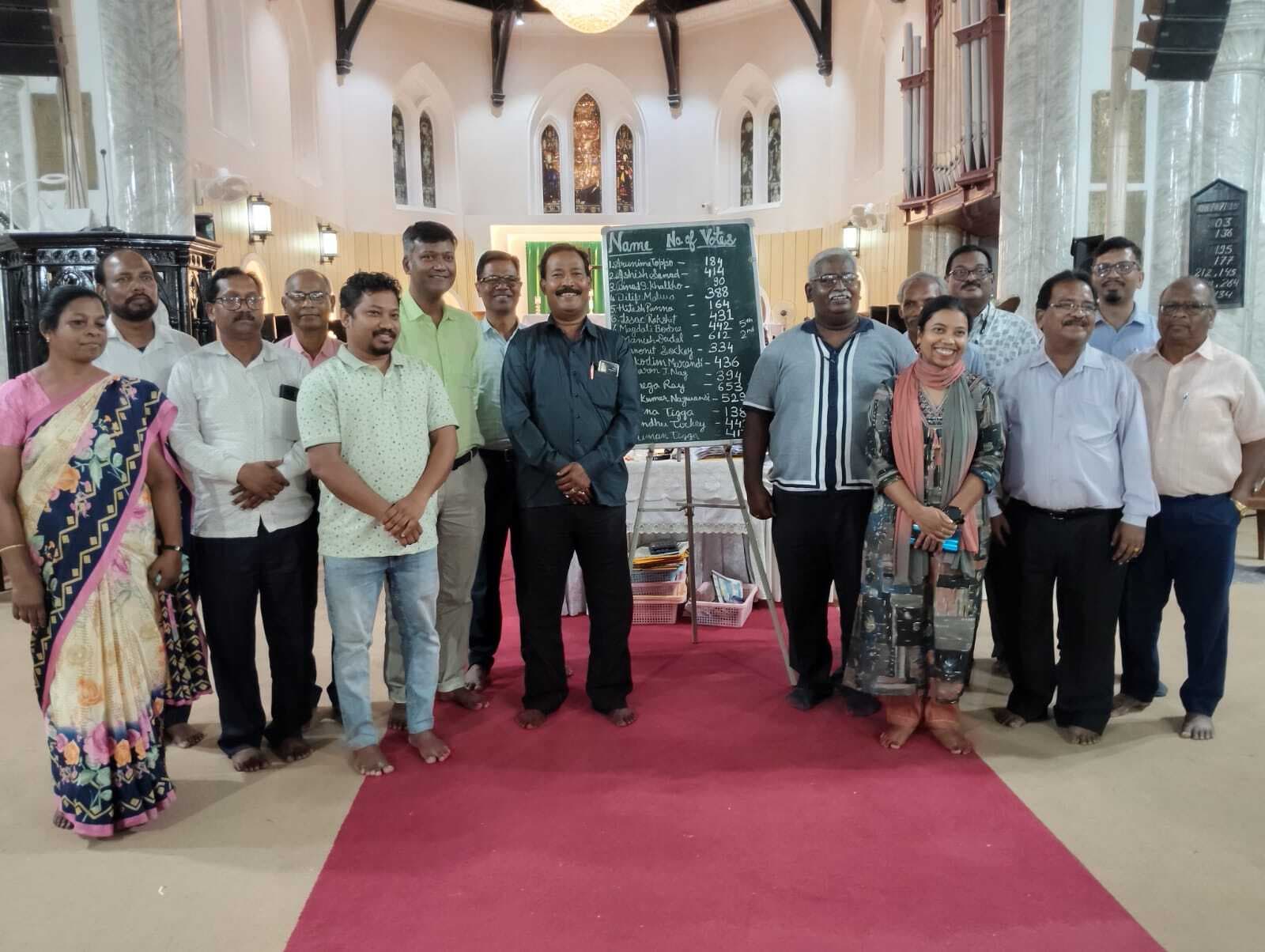 ranchi news : सीएनआइ रांची पेरिस काउंसलर के चुनाव का परिणाम निकला