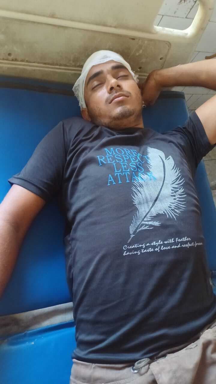 Bhagalpur news अखाड़ा जुलूस में दो पक्षों में चली लाठियां, दो गंभीर रूप से जख्मी