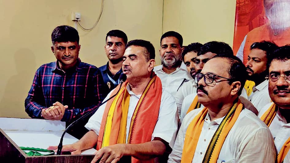 हिंदुओं की रक्षा के लिए एकजुट होने की जरूरत : शुभेंदु