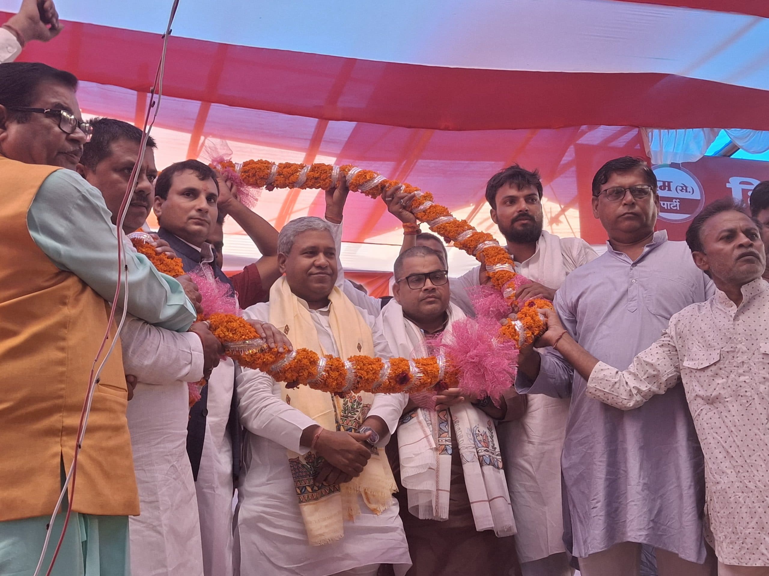 Samastipur News:सामाजिक समरसता की पार्टी है हम : संतोष