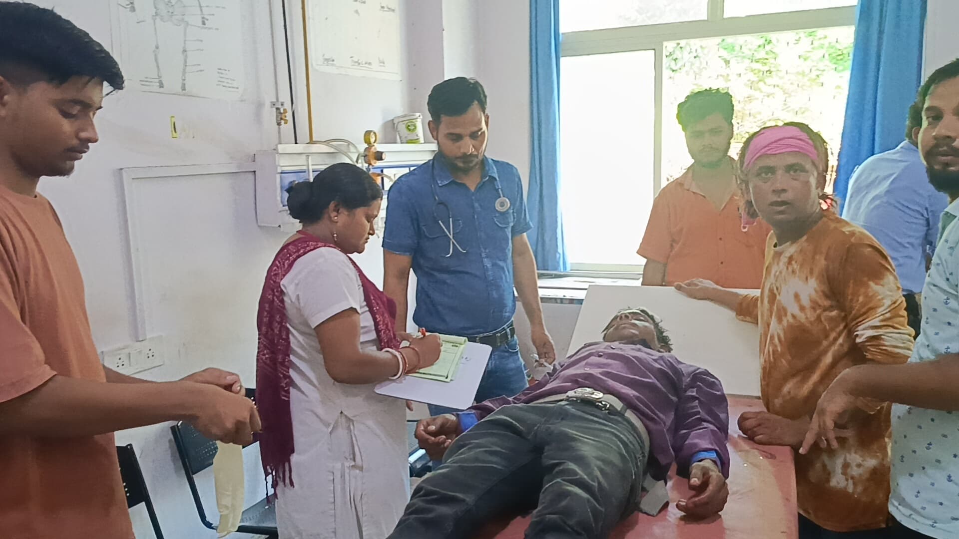 मोहर्रम जुलूस के दौरान आधे दर्जन लोग घायल