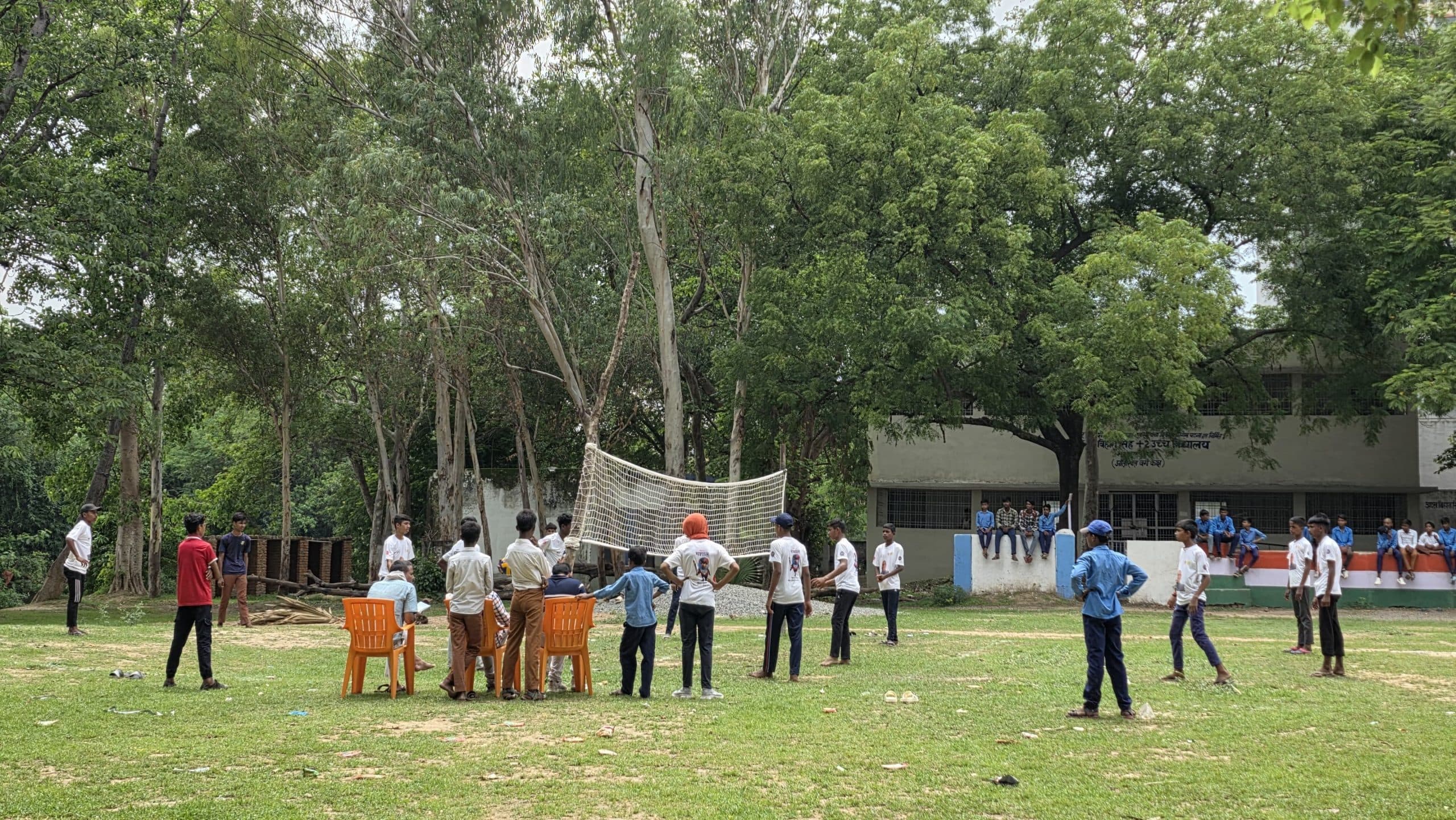 वॉलीबॉल बालक वर्ग में खनेठी विद्यालय रहा विजेता, उपविजेता अटल बिहारी सिंह उच्च विद्यालय