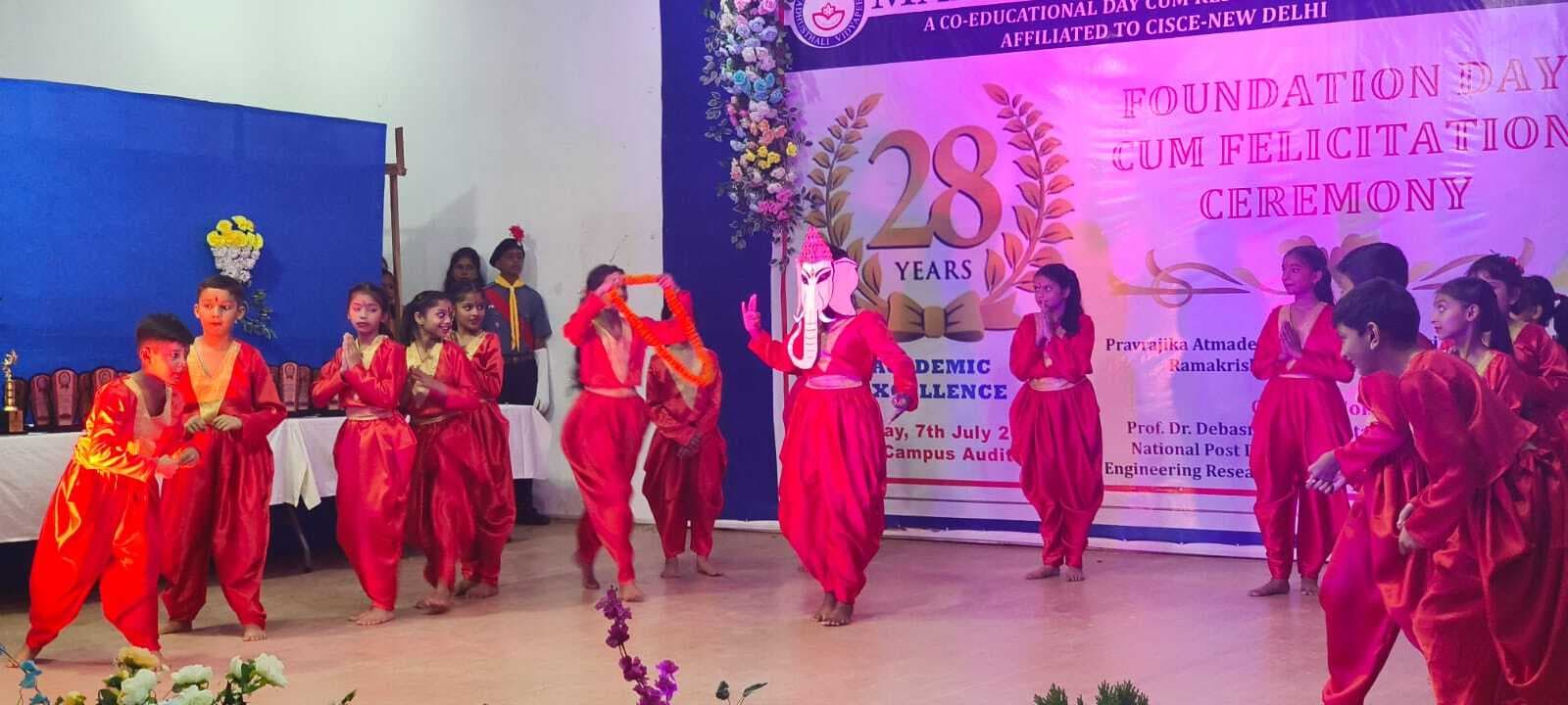 मधुस्थली विद्यापीठ में मनाया गया स्थापना दिवस समारोह