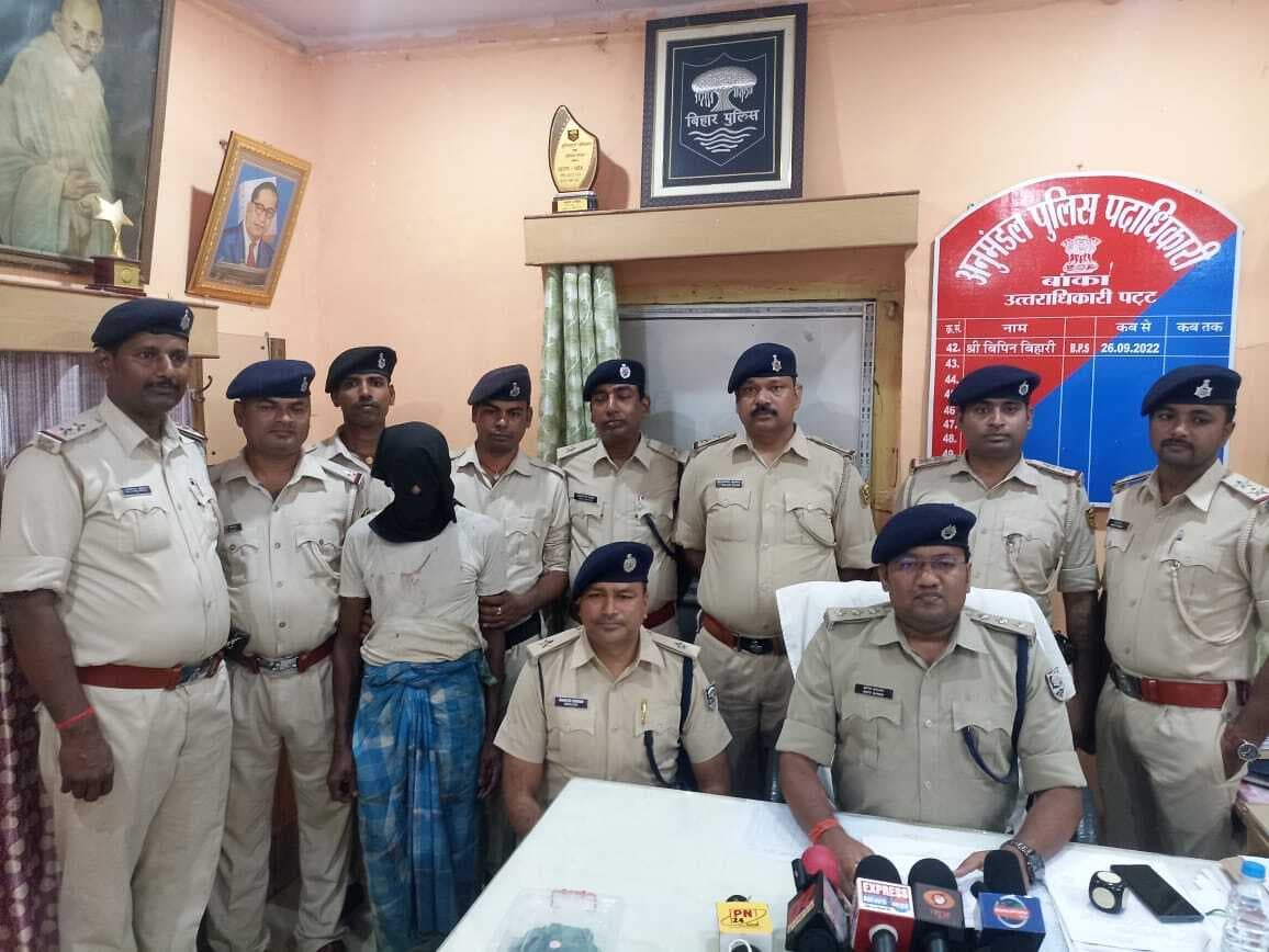 पितंघिया गांव में गोली मारकर एक व्यक्ति को किया जख्मी, हथियार के साथ आरोपी गिरफ्तार