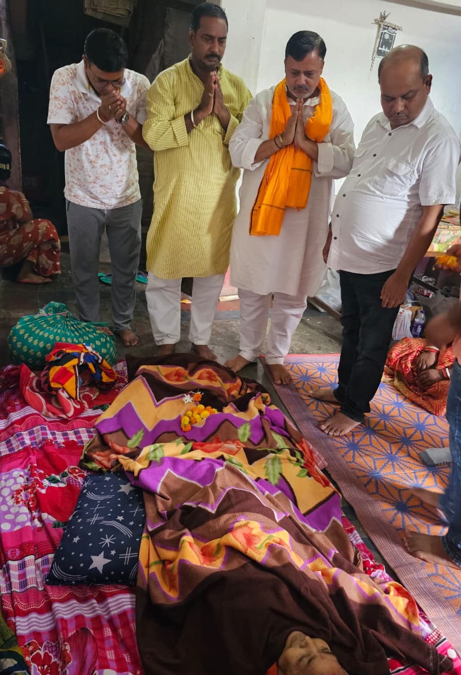 रामनवमी शोभा यात्रा के संरक्षक को मातृशोक