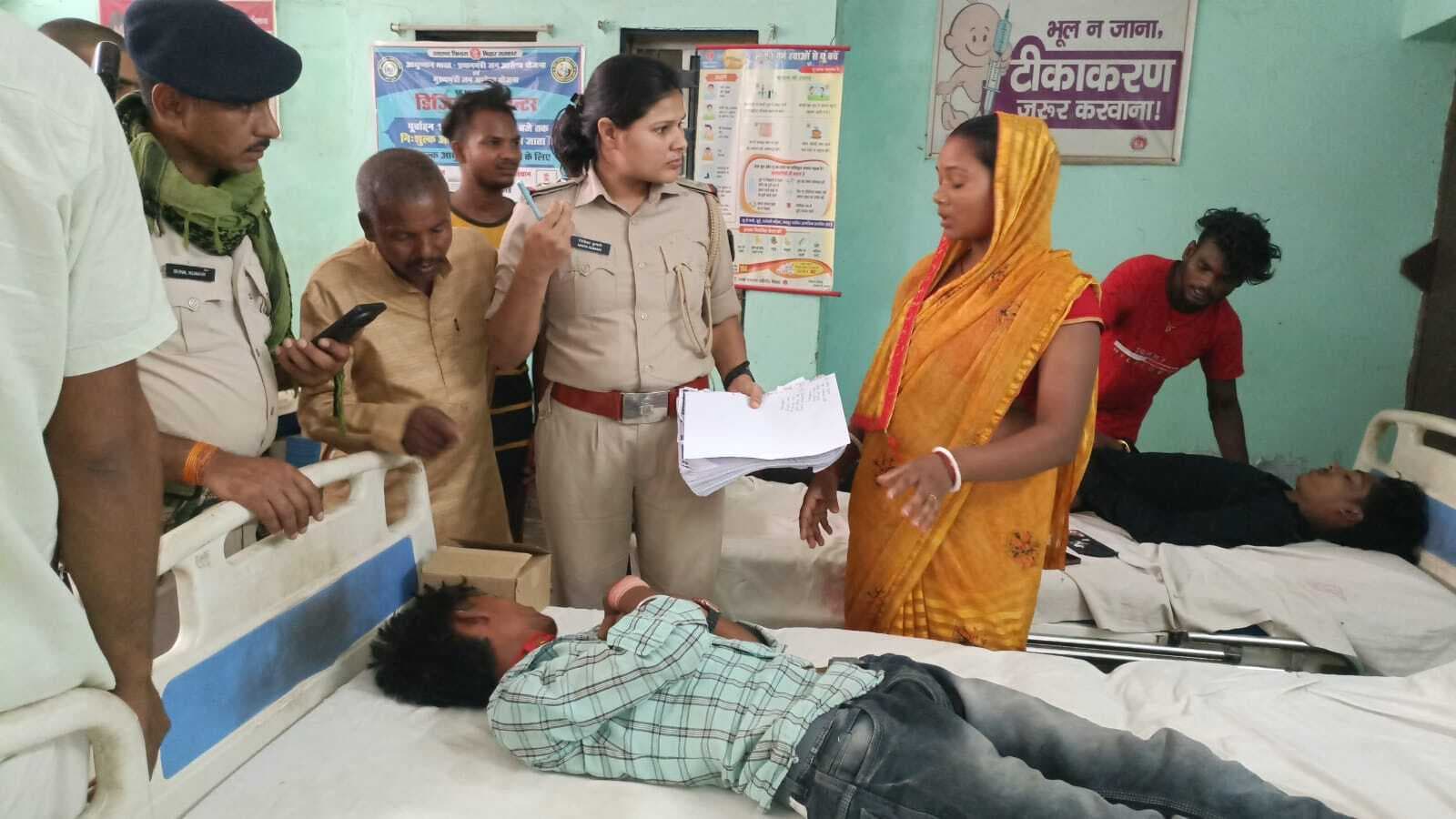 दरौंक मोड़ पर दो बाइकों की टक्कर में तीन घायल, दो की हालत गंभीर