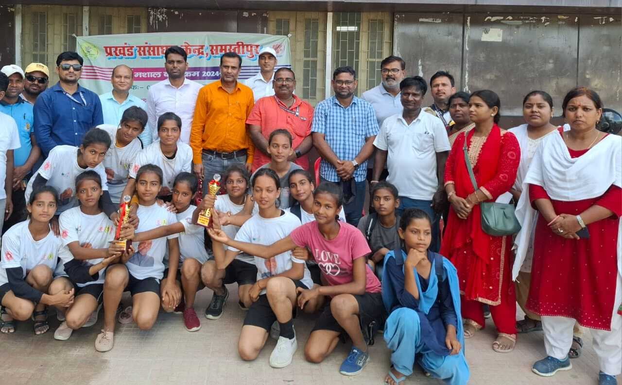 Samastipur News:कबड्डी में लगुनिया रघुकंठ व फुटबॉल में रेलवे गोल्फ फील्ड चैंपियन